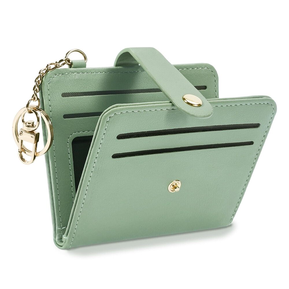 7382 Small Wallets RFID Blocking Leather Credit Card Holder - with ID
